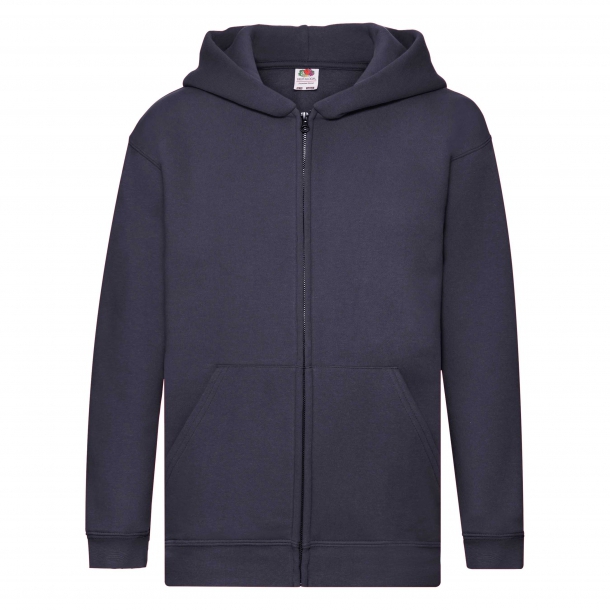Kids Zip T. Hooded Sweat 70/30 D. Navy 5-6 (116)