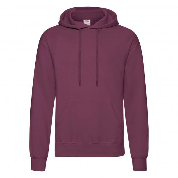 Hooded Sweat 80/20 Burgundy L