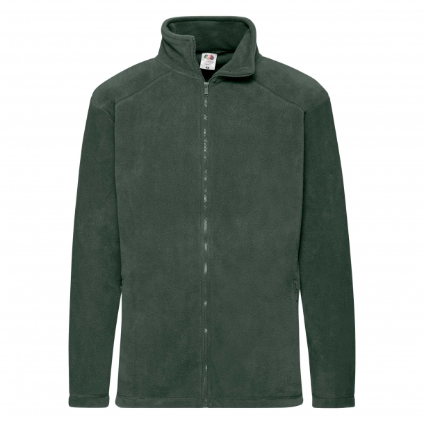 Full Zip Fleece Bottle Green S