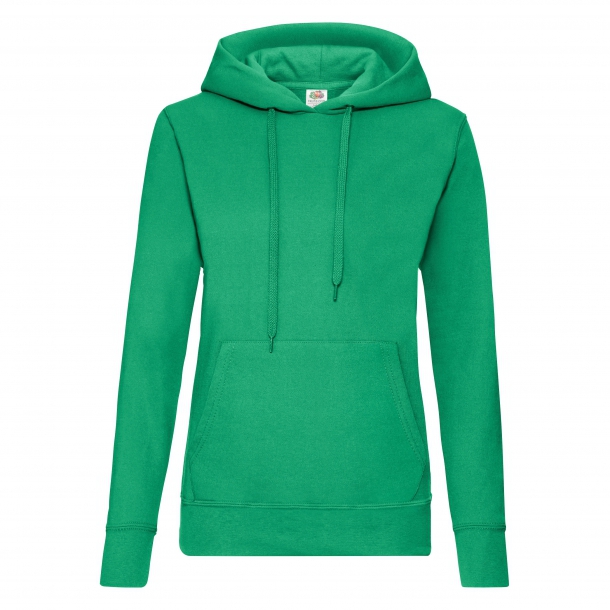 Lady-Fit Hooded Sweat 80/20 Kelly Green M