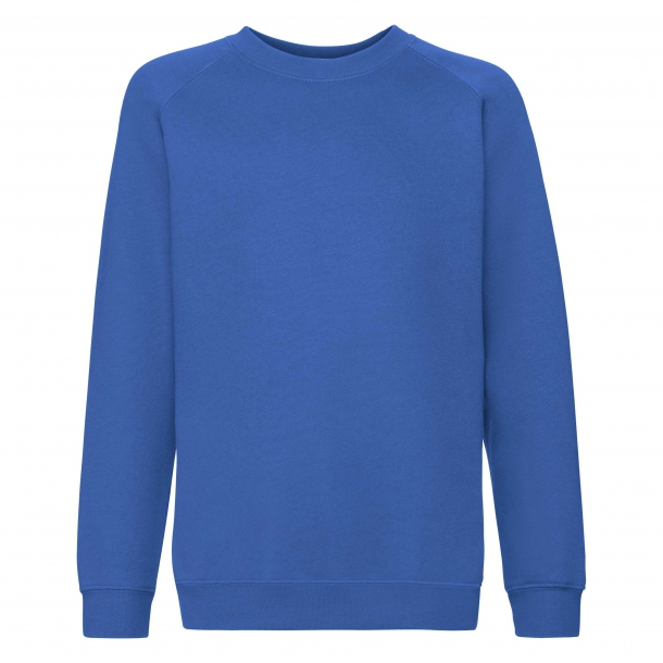 Kids Raglan Sweat 70/30 Royal Blue 5-6 (116)