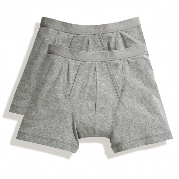 Classic Boxer Light Grey Marl L