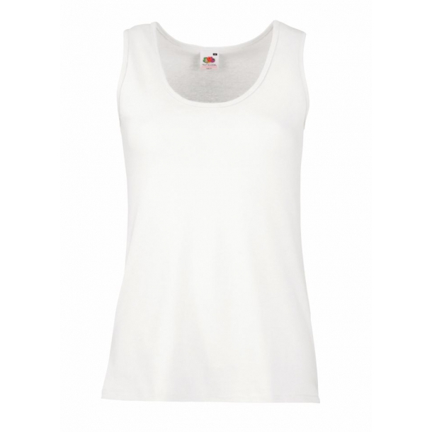 Ladies Valueweight Vest White S