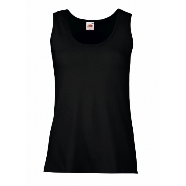 Ladies Valueweight Vest Black S