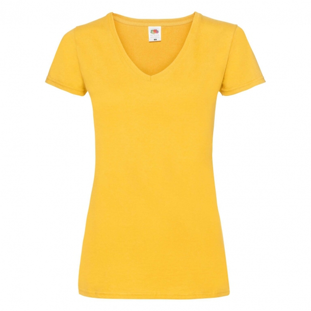 Ladyfit Valueweight V-Neck Sunflower XS