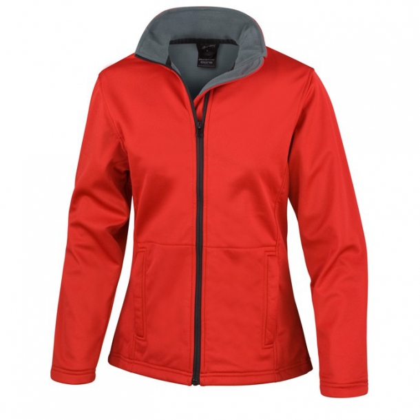 Womens Softshell Jacket Red S