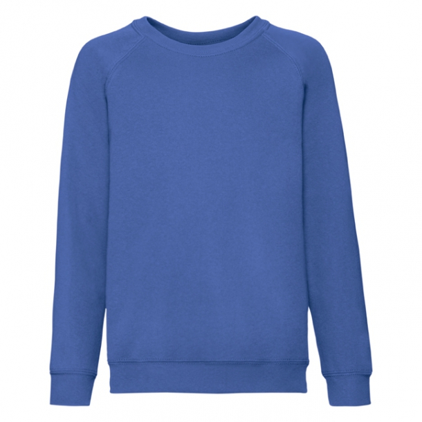 Kids Raglan Sweat 80/20 Royal Blue 9-11 (140)