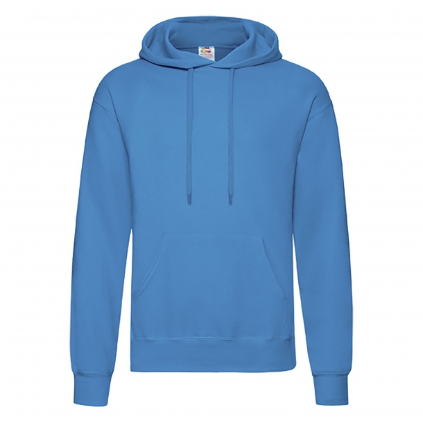 Hooded Sweat 80/20 Azure Blue M