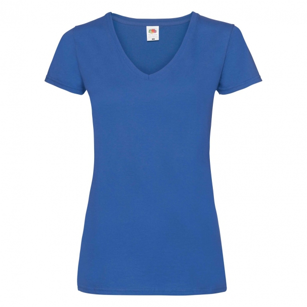 Ladyfit Valueweight V-Neck Royal Blue XS