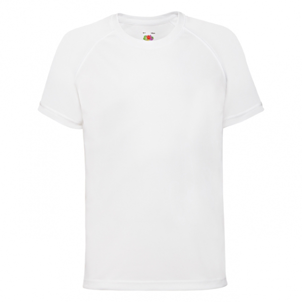 Kids Performance T-Shirt White 3-4 (104)