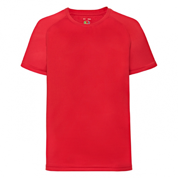 Kids Performance T-Shirt Red 5-6 (116)