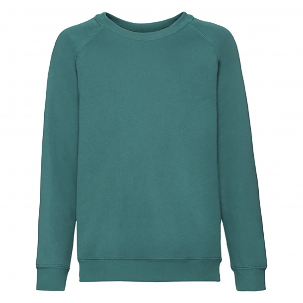 Kids Raglan Sweat 80/20 Emerald 5-6 (116)