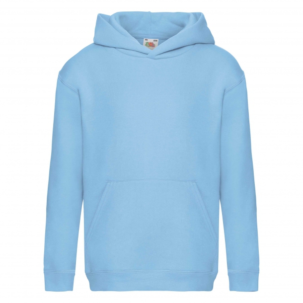Kids Hooded Sweat 70/30 Sky Blue 9-11 (140)