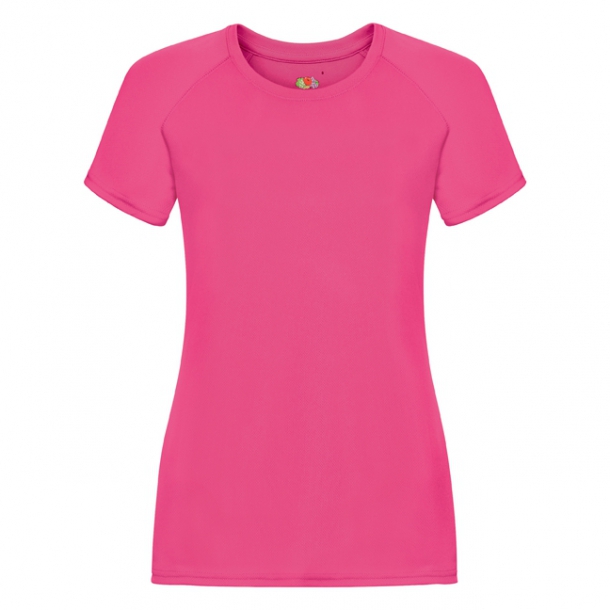 Ladies Performance T-Shirt Fuchsia 2XL