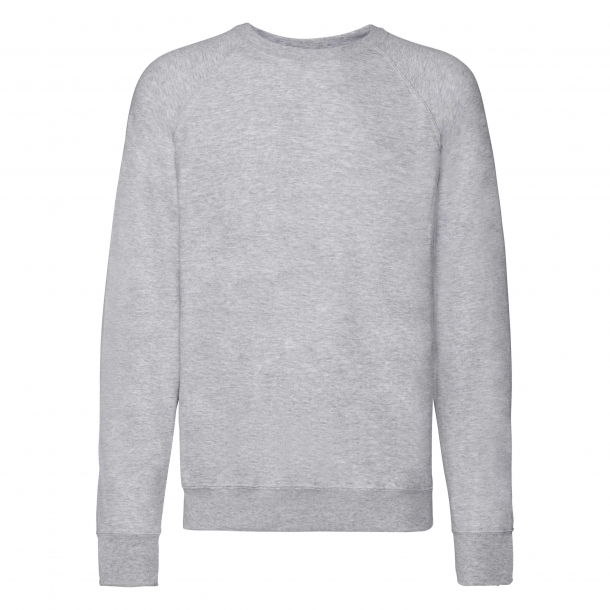 Lightweight Raglan Sweat 80/20 Heather Grey S