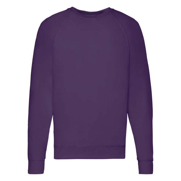 Lightweight Raglan Sweat 80/20 Purple S