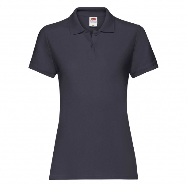 Lady Fit Premium Polo Deep Navy S