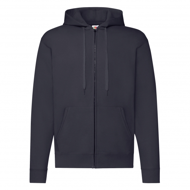 Zip Through Hooded Sweat 80/20 Deep Navy XL