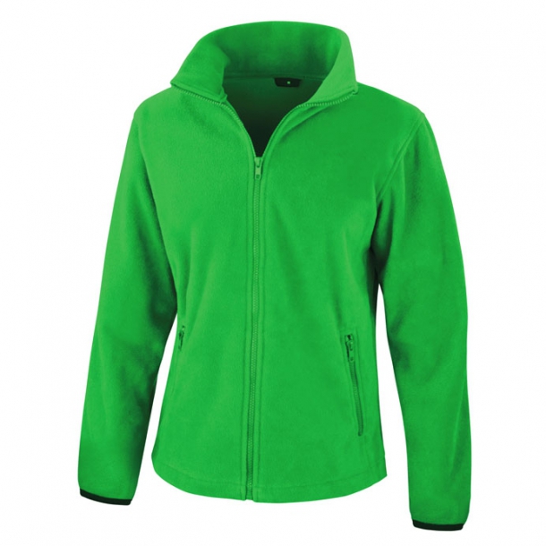 Womens Fashion Fit Outdoor Fleece Vivid Green XS