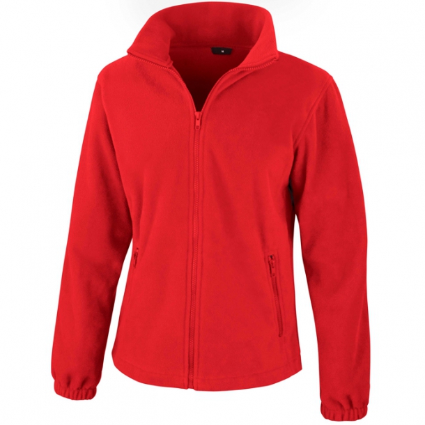 Womens Fashion Fit Outdoor Fleece Flame Red XS