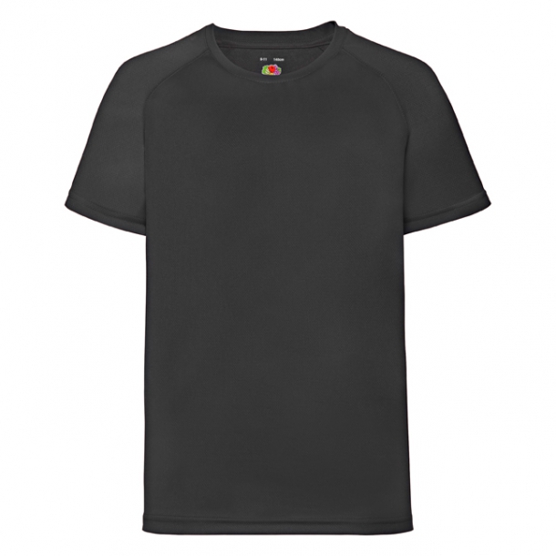 Kids Performance T-Shirt Black 9-11 (140)