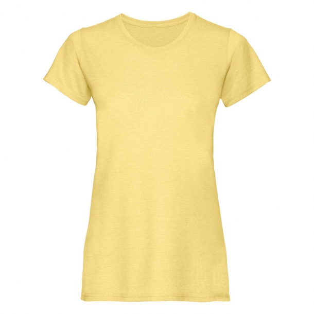 Ladies HD Tee Yellow Marl XL