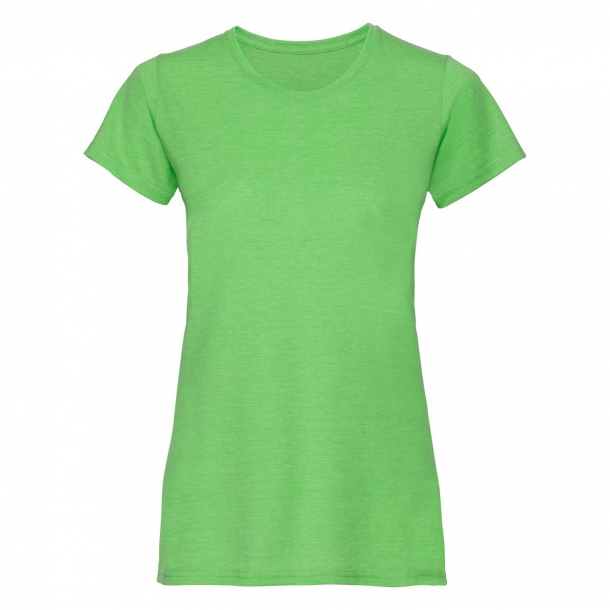Ladies HD Tee Green Marl XS