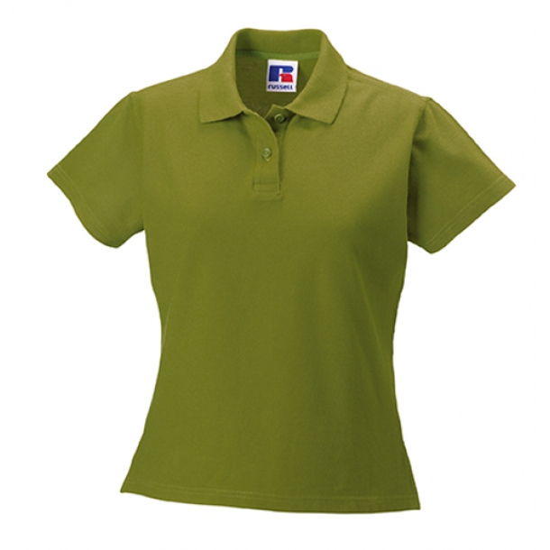 Ladies Ultimate Cotton Polo Cactus Green M