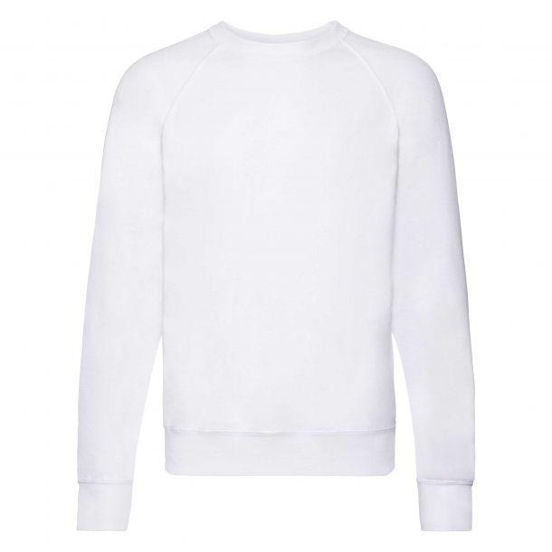 Lightweight Raglan Sweat 80/20 White M