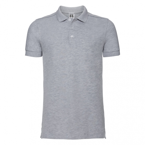 Mens Stretch Polo Light Oxford M