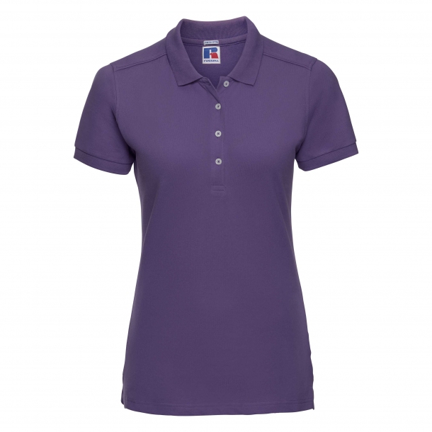 Ladies Stretch Polo Purple XS