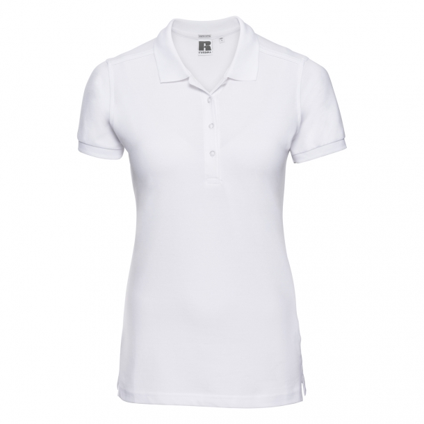 Ladies Stretch Polo White 2XL