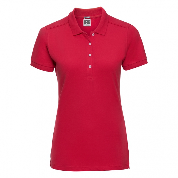 Ladies Stretch Polo Classic Red 2XL
