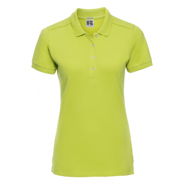 Ladies Stretch Polo Lime M