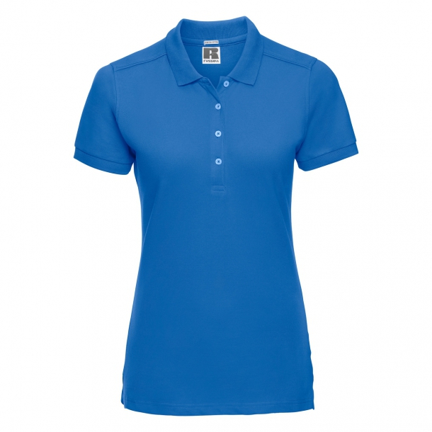 Ladies Stretch Polo Azure Blue 2XL