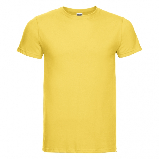 Mens Slim Fit T-Shirt Yellow 2XL