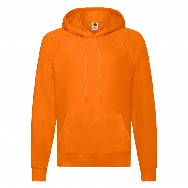 Lightweight Hooded Sweat 80/20 Orange L