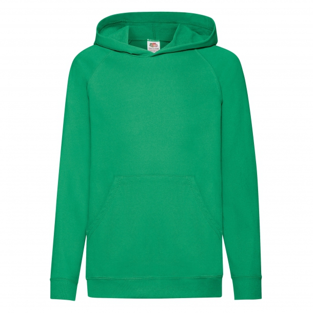 Kids Lightweight Hooded Sweat Kelly Gr.14-15 (164)