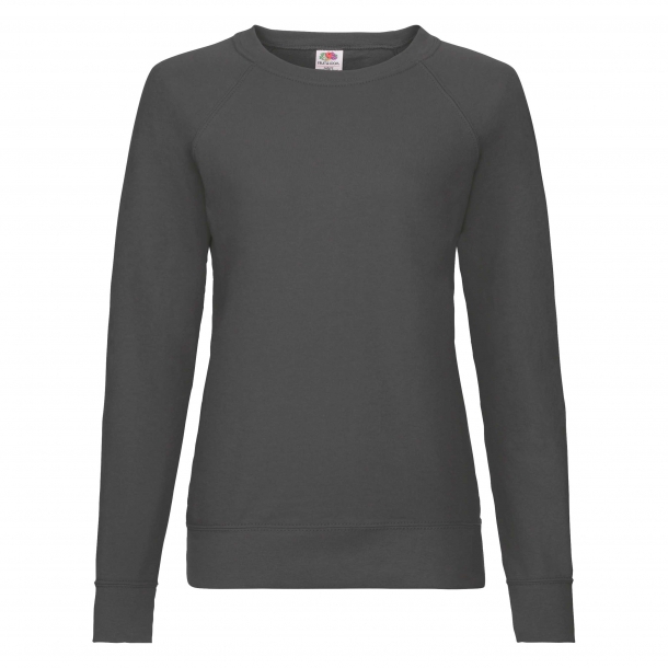 Lady Fit Lightweight Raglan 80/20 L.Graphite M