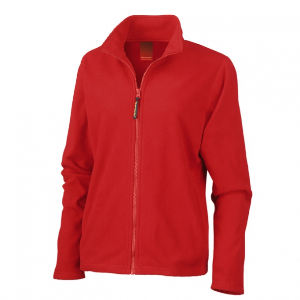 Woman Horizon High Grade Microfleece Red L
