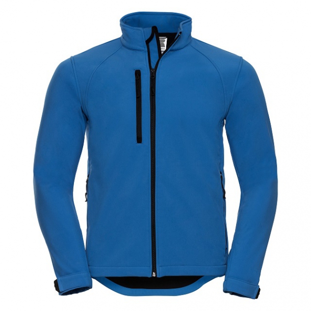 Mens Softshell Jacket Azure Blue L