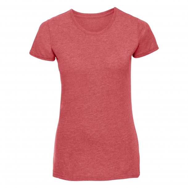 Ladies HD Tee Red Marl XL