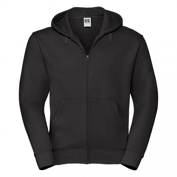 Adults Zip Hooded Sweat 80/20 Black L