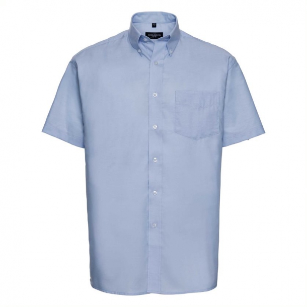 Mens S/S Easy Care Oxford Shirt Oxford Blue S