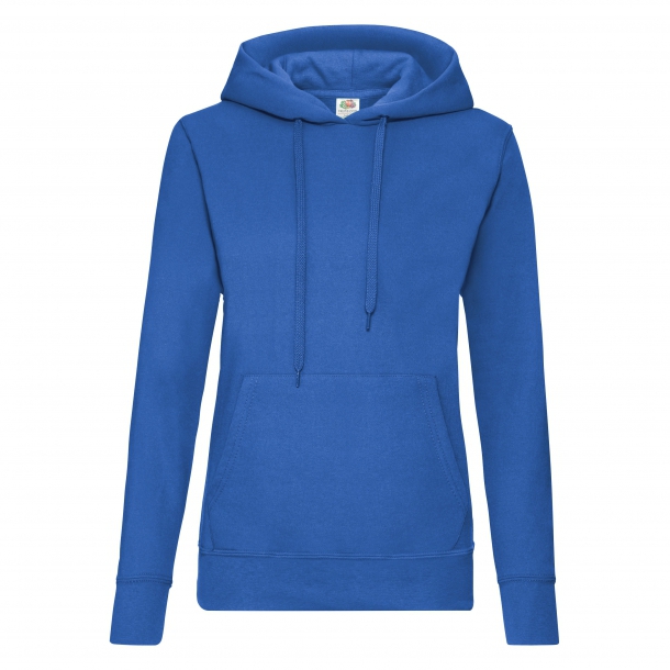 Lady-Fit Hooded Sweat 80/20 Royal Blue L