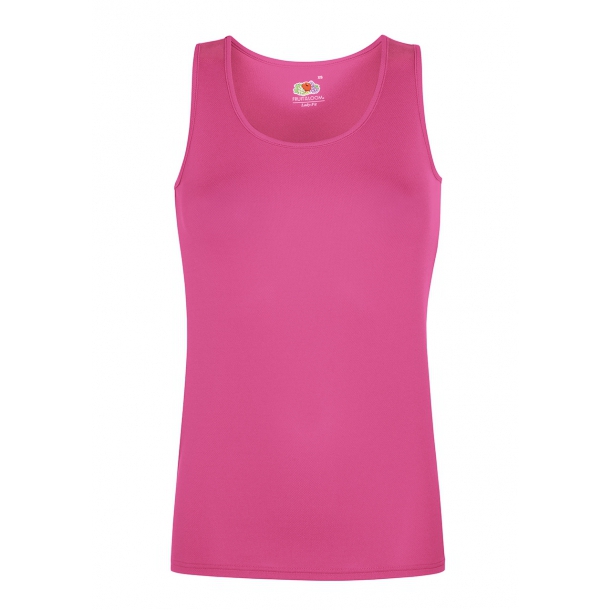 Ladies Performance Vest Fuchsia 2XL
