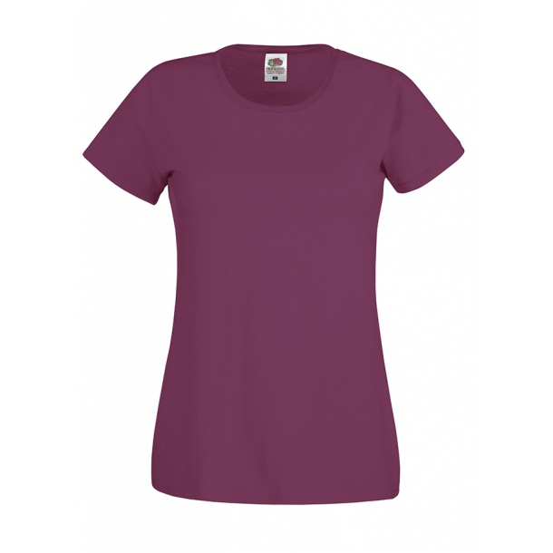 Ladyfit Original T Burgundy L
