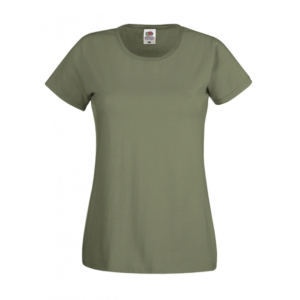Ladyfit Original T Classic Olive XS