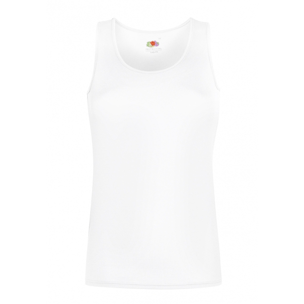 Ladies Performance Vest White L