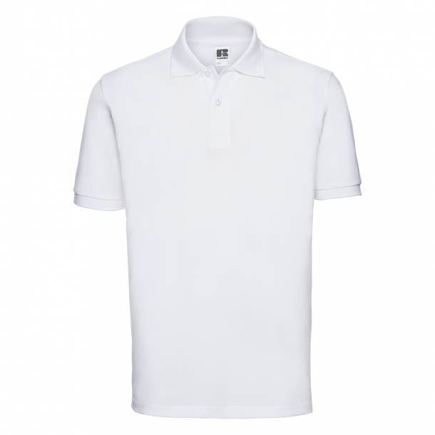 Mens Classic Cotton Polo White M